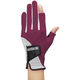 HATACHI(ハタチ) グランドゴルフ 手袋 クールメッシュ手袋 SM ボルドー BH8027 1双（直送品）