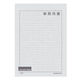 コクヨ 事務用箋 セミB5 横罫枠付25行 50枚 ヒ-502 1冊