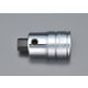エスコ 3/8”DR/12x42mm [HEX]ビットソケット EA618PT-12 1セット(4個)（直送品）
