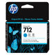 HP（ヒューレット・パッカード） 純正インク HP712 シアン（29ml）3ED67A 1個（わけあり品）