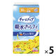 チャームナップ 吸水さらフィ 安心の少量用 香りつき 羽なし 30cc 1セット（110枚：22枚×5パック）ユニ・チャーム