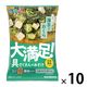 フリーズドライ 顆粒大満足みそ汁 海苔とおくら 10個 マルコメ