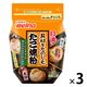 【400g】日清 具材をたのしむたこ焼粉＜チャック付＞ 80個分 1セット（3個） 日清製粉ウェルナ
