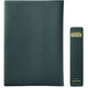TTC 皮革調ブックカバーNo.10 A5 スリム変形 緑 324072 1個