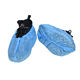 セーフラン安全用品 不織布使い捨てシューズカバー J2496-BL 1袋（100枚入）