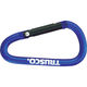 トラスコ中山 カラビナ 線径5mmX50mm D型 ブルー TKN550SV 10個入 819-5272