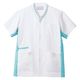 住商モンブラン スクラブ 兼用 半袖 白/ターコイズ 5L MS001-0132 1枚　スクラブ（直送品）