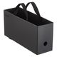 コクヨ キャリーボックス＜NEOS＞ A4ハーフ ブラック A4PH-NELFM-D 1個