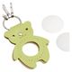 植村 INAZUMA アニマルくるみ キーホルダー 12 ライトグリーン BA-18S BA18S-12 1セット(5個)（直送品）