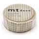 マスキングテープ 方眼 幅15mm×7m mt DECO ゴールド 374398 1個 カモ井加工紙（直送品）