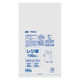 レジ袋 53x29.5cm マチ14.5cm 厚さ0.016mm 100枚入り 西日本45号 東日本45号 取っ手付き 白 349119 1個