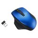 ナカバヤシ 無線静音5ボタンマウスブルー MUS-RKF155BL 1個