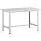 トラスコ中山 TRUSCO 軽荷重作業台VAE型抗ウィルスポリ天板 1200X750XH740 ホワイト色 VAE-1200W 1台（直送品）