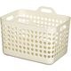 ヒマラヤ化学工業所 ヒマラヤ化学 ポピンズ バスケット 1571 M型アイボリー 458×336×325 157168 1セット(20個)（直送品）
