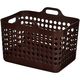 ヒマラヤ化学工業所 ヒマラヤ化学 ポピンズ バスケット 1571 M型ブラウン 458×336×325 157120 1セット(20個)（直送品）