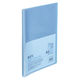 たんぽぽ A4クリアーファイル30 ブルー 109991070 1冊