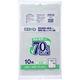 ジャパックス 再生原料入りポリ袋 70L 透明 厚み0.040mm RYC73 1冊(10枚)
