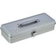 トラスコ中山 TRUSCO トランク型工具箱 333X137X68.0 シルバー T-32SV 1個 257-3566（直送品）