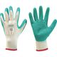 トラスコ中山 TRUSCO 【売切廃番】 ゴム背抜き手袋 グリーン 1双入り 10ゲージ S TRG101GR-S 1双 249-3872（直送品）
