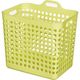 ヒマラヤ化学工業所 ヒマラヤ化学 ポピンズ バスケット 1572 L型 グリーン 458×336×445 157236 1セット(16個)（直送品）