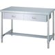 シンコー ステンレス作業台片面引出付H枠 間口1200×奥行600×高さ800 WDH-12060 1台 124-5938（直送品）