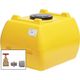 スイコー ホームローリータンク500 レモン (フタ含む) ドレンバルブセット(25A)付 HLT-500+VALVE-SET25A 1個（直送品）