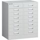 トラスコ中山 TRUSCO VR型キャビネット 767X500XH880 2列8段 ホワイト色 VR-L88-AW 1台 263-8984（直送品）