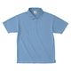 フェリック アクティブポロシャツ サックス 4XL 介護 ユニフォーム 作業着 半袖 速乾 吸汗 ATP-261_11_4XL 1枚（直送品）