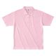 フェリック アクティブポロシャツ ピンク M 介護 ユニフォーム 作業着 半袖 速乾 吸汗 UVカット ATP-261_13_M 1枚（直送品）