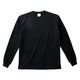フェリック ファイバードライロングスリーブTシャツ ブラック L 作業着 介護 ユニフォーム 長袖 速乾 POL-205_2_L 1枚（直送品）