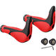 GORIX 自転車エルゴグリップ +バーエンド GX-849AD3-L1-G2 赤 42950 1個（直送品）
