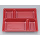 弁当容器　BFO-60-A赤BS　600枚(50枚×12) 0150060103263　シーピー化成（直送品）