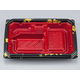 弁当容器　BFNアルバ25-1 輪島内赤本体　600枚(50枚×12) 0280125018315　シーピー化成（直送品）