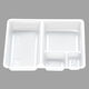 北原産業 弁当容器 中仕切70-55 C-1白 300枚(50枚×6) CB-7051 1ケース(300枚入(50枚×6袋))（直送品）