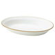 丸利玉樹利喜蔵商店 カレー皿 27cm オーバル エッジライン 陶器 ホワイト 376872 1個（直送品）