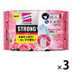 トイレクイックル ストロング トイレ用そうじシート プレミアムローズの香り 詰め替え 1セット（16枚入×3個） 花王