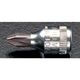 エスコ 1/4”DR/#2 [Pozidriv]ビットソケット EA617XM-302 1セット(3個)（直送品）