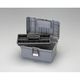 エスコ 350x220x210mm 工具箱(中皿付) EA505LA-24 1セット(2個)（直送品）