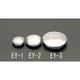 エスコ 25mm エンドキャップ(ステンレス製) EA951EY-2 1セット(30個)（直送品）