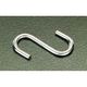 エスコ 180x 5.0mm Sフック(ステンレス製) EA638EG-24 1セット(10本)（直送品）