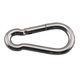 エスコ 60x 6.4mm スナップフック(ステンレス製) EA638JP-2 1セット(20個)（直送品）