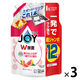 ジョイ JOY W除菌 食器用洗剤 グレープフルーツの香り 詰め替え 超ジャンボ 1550mL 1セット（1個×3） P＆G