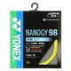 Yonex（ヨネックス) バドミントン ガット ナノジー98 NBG98 イエロー(004) 2個（直送品）
