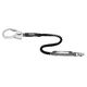 イチネンTASCO 伸縮ストラップ式ランヤード TA966DA-100 1台（直送品）