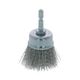 高儀 EARTH MAN 六角軸カップワイヤーブラシ 鋼線50mm 4907052555174 1セット(4個)（直送品）