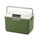 SANKA クーラーボックス 17L ベリアスクーラー ハードタイプ ホワイト×グリーン 353094 1個