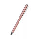 オウルテック 摩擦に強い導電繊維採用 ストラップホール付き タッチペン ピンク OWL-TPSE05-PK 1個