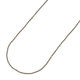 日本紐釦貿易 細身ネックレスチェーン 3mの切売カット 径線約0.3mm 内径約0.45mm アンティークゴールド KH64（直送品）