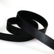 日本紐釦貿易 本革 ヌメ革テープ 20mm巾×2m切売カット col.7黒 MTLS1020-7-2M（直送品）