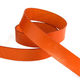 日本紐釦貿易 本革 ヌメ革テープ 25mm巾×4m切売カット col.10オレンジ MTLS1025-10-4M（直送品）
